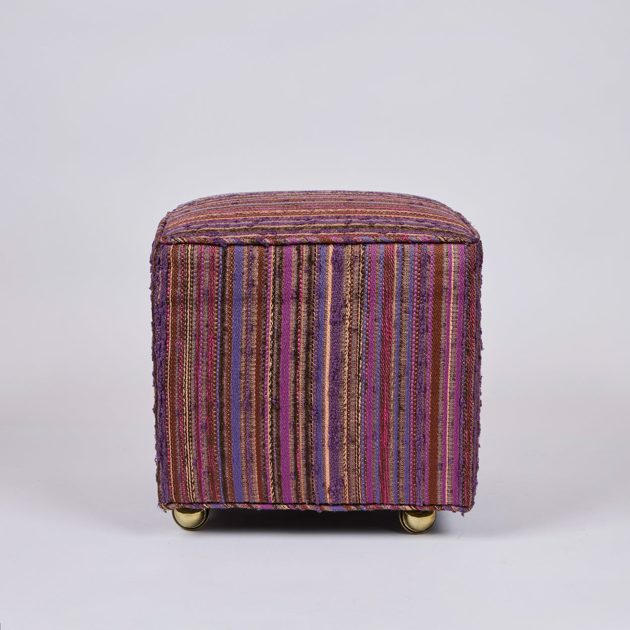 Dorothy Liebes Fabric Ottomans