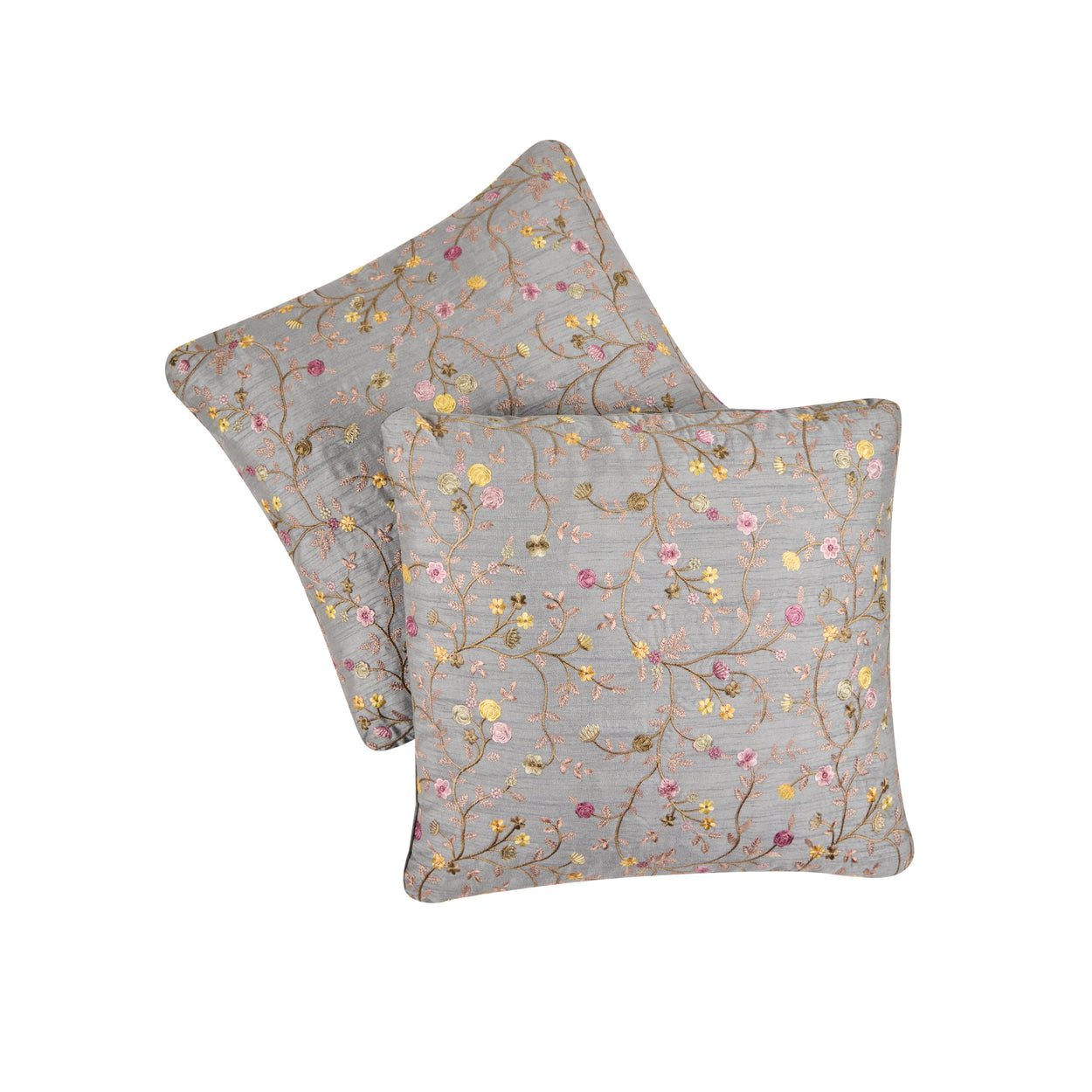 Silk Embroidered Pillows