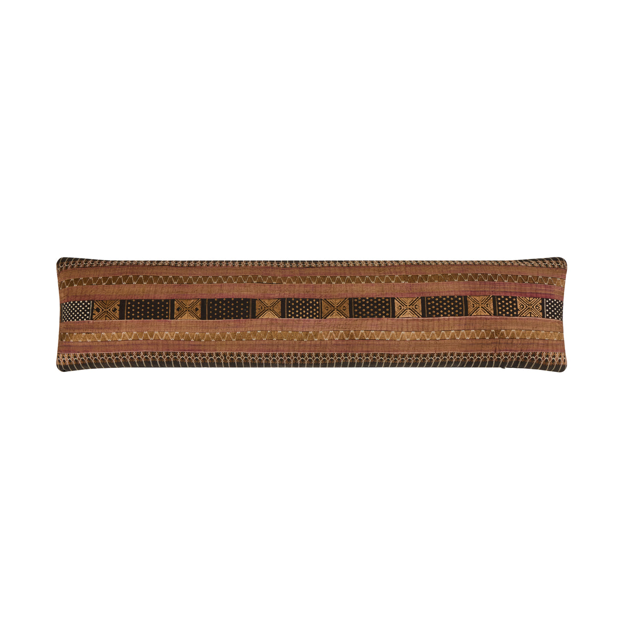 Hill Tribe Ribbon<br /> Bolster Pillow II