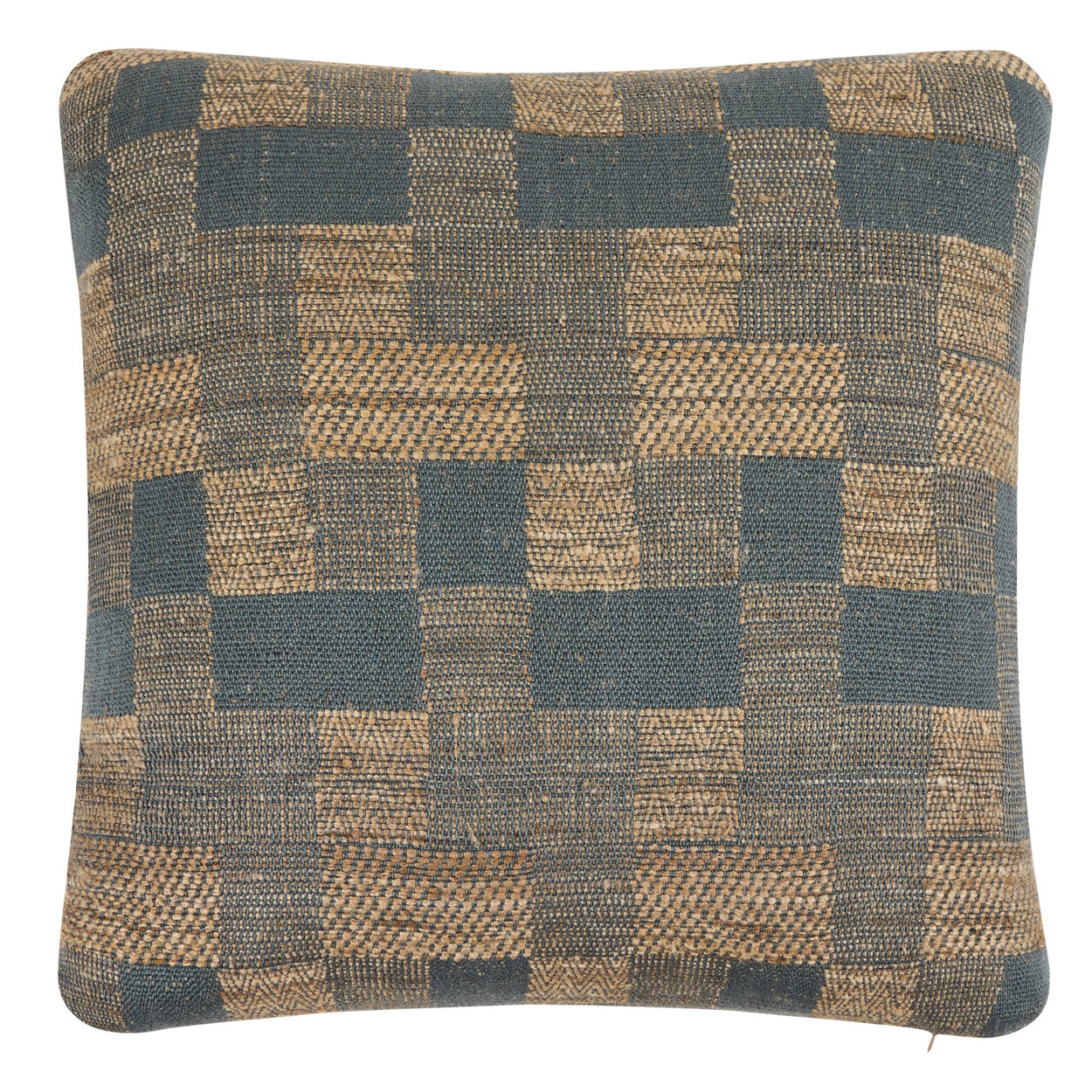 Agra Blue<br />Cotton & Tussar Silk