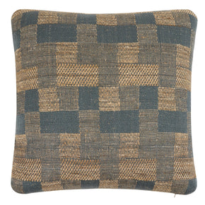 Agra Blue<br />Cotton & Tussar Silk