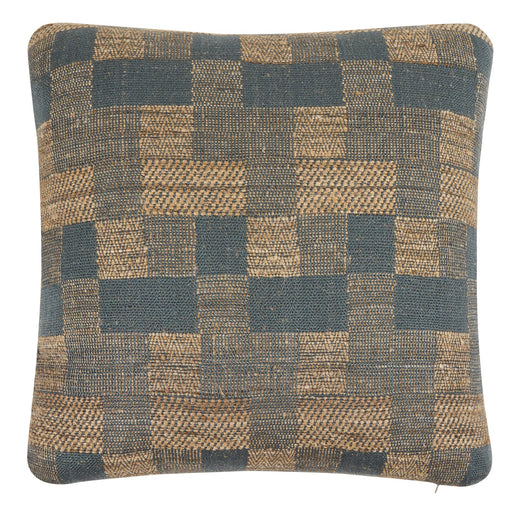 Agra Blue<br />Cotton & Tussar Silk