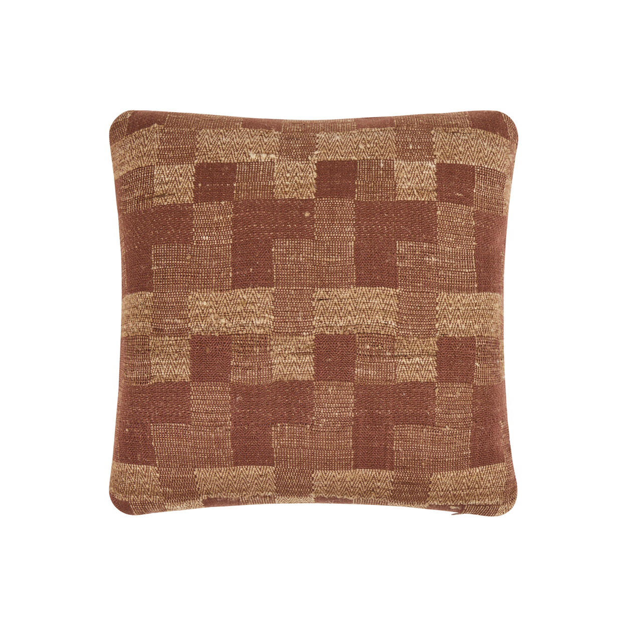 Agra Terra Cotta<br />Cotton & Tussar Silk