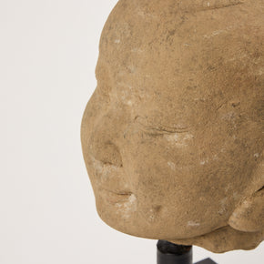 Chinese Head Sculpture I