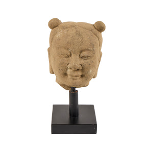 Chinese Head Sculpture II