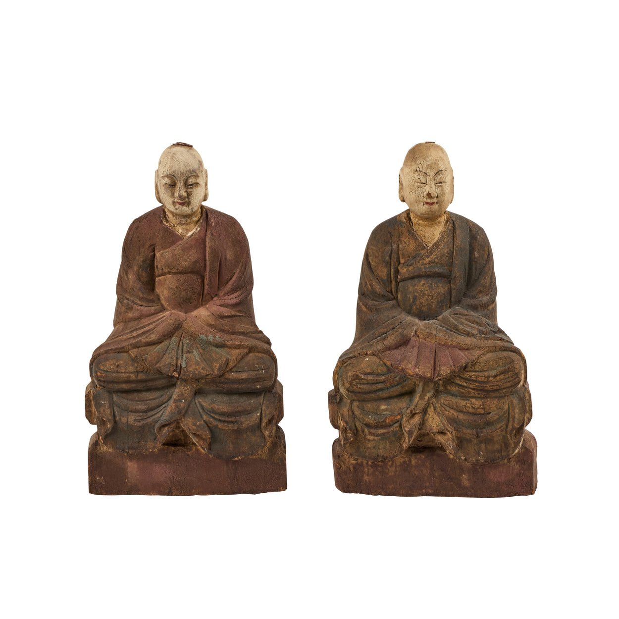 Antique <br />Buddha or Lama Figure II