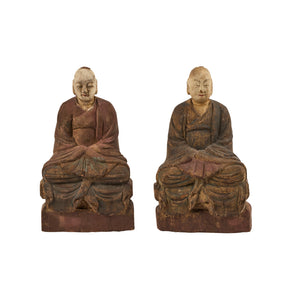 Antique <br />Buddha or Lama Figure II