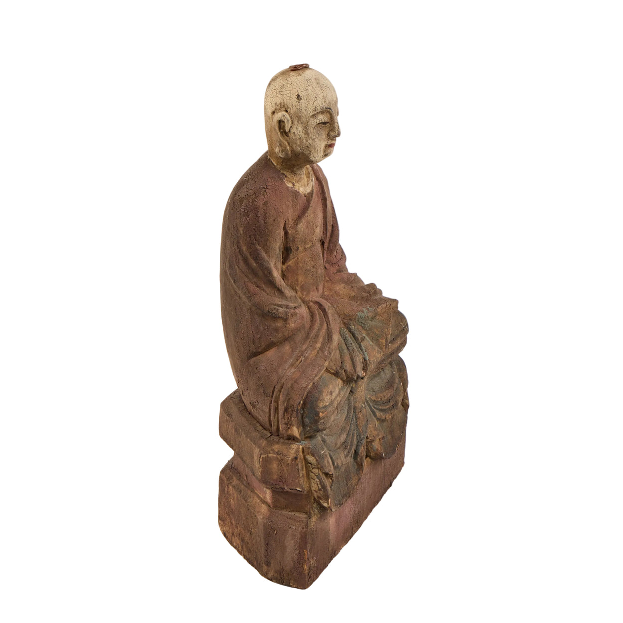 Antique <br />Buddha or Lama Figure II