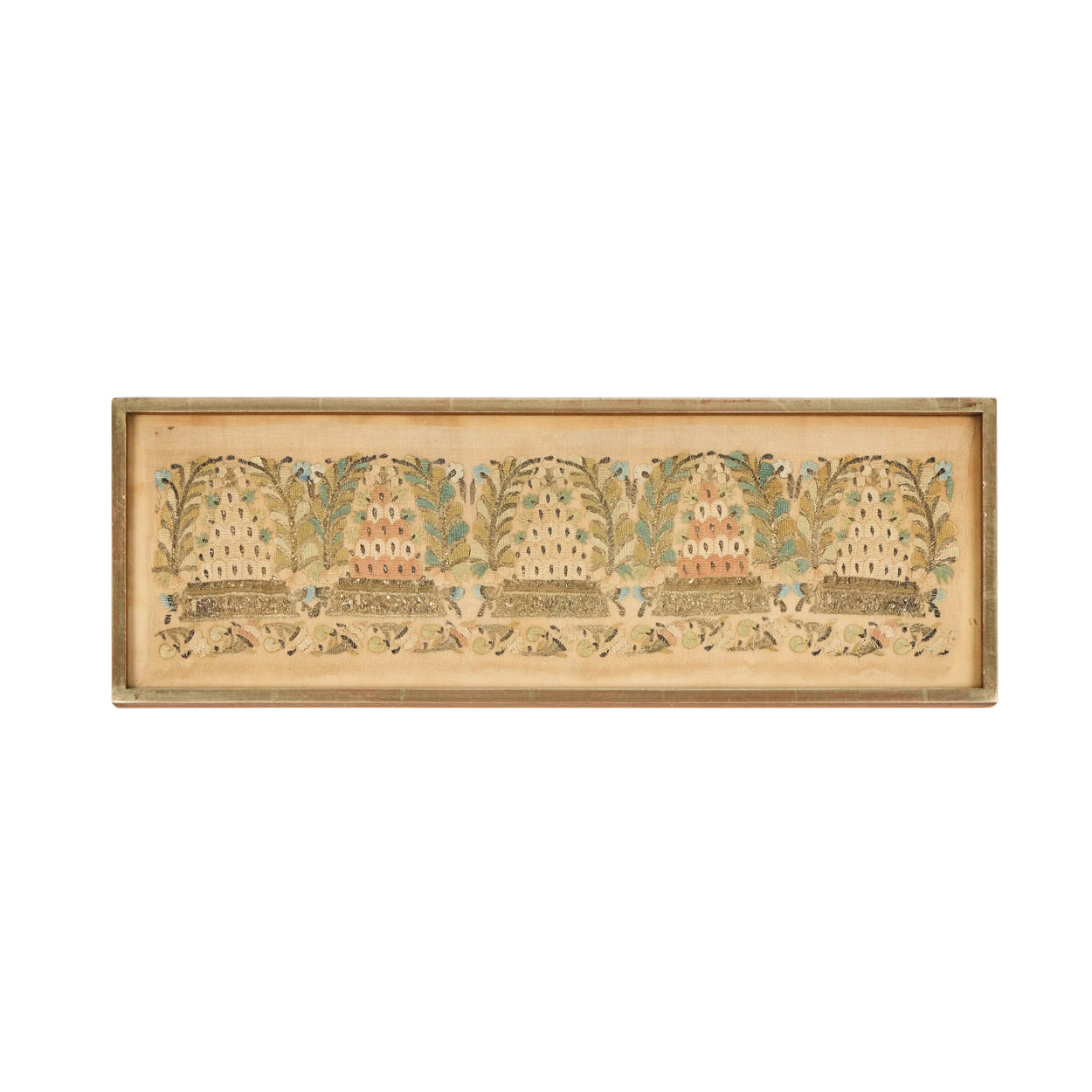 Pair Ottoman<br /> Textile Fragments I
