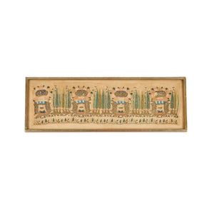 Pair Ottoman <br />Textile Fragments II