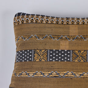 Chinese Hill Tribe />Ribbon Pillow