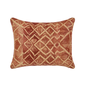 Brick Red <br />Kuba Pillows