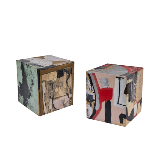 Abstract Paintings Boxes