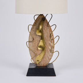 Pair Mid Century<br />Yasha Heifetz Lamps.