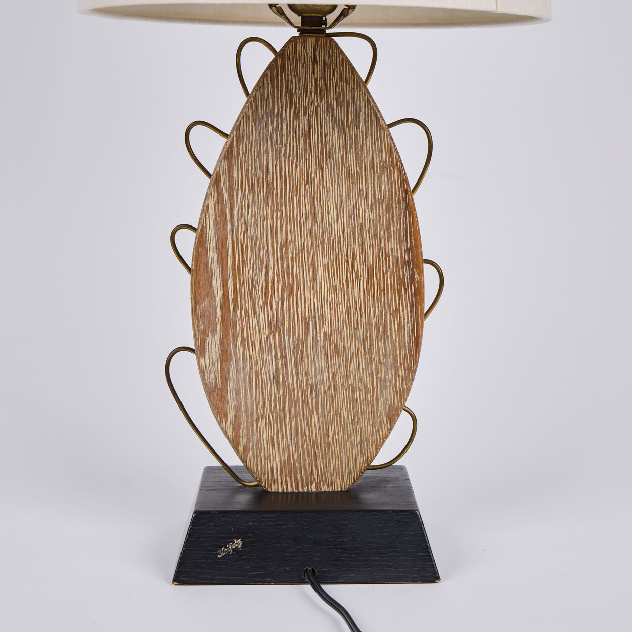 Pair Mid Century<br />Yasha Heifetz Lamps.