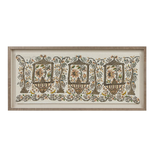 Framed Ottoman Textile II