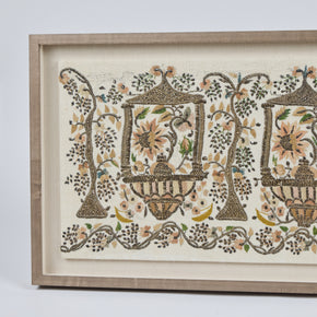 Framed Ottoman Textile II