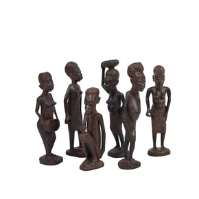 Sculpted Ebony Figures