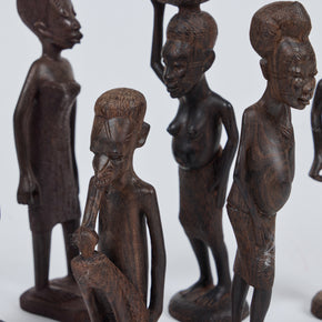 Sculpted Ebony Figures