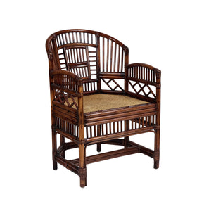 Pair Rattan Chairs