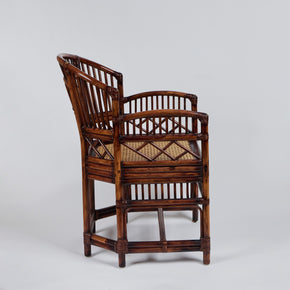 Pair Rattan Chairs