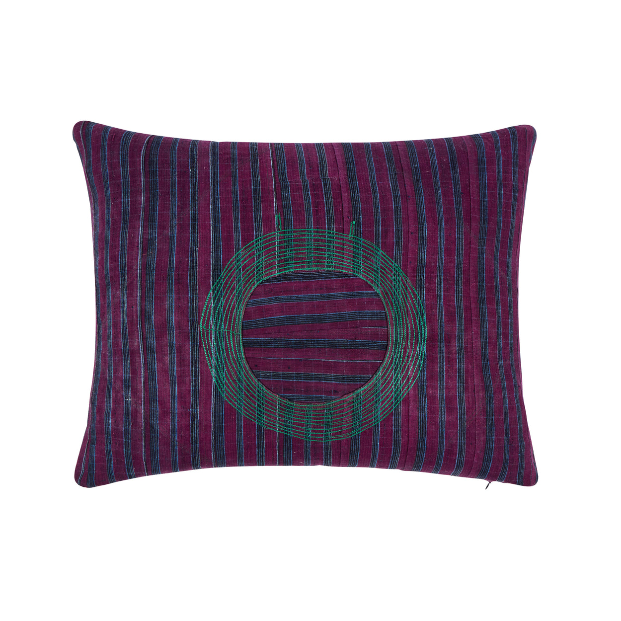 African Embroidery<br />Magenta Pillow