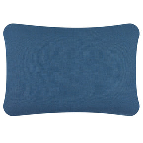 African Embroidery Pillow<br>Pale Indigo I