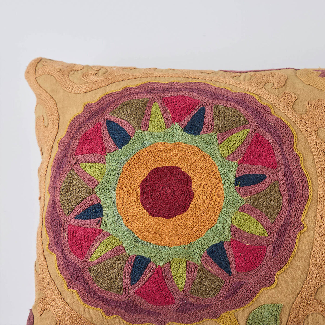 Multi Color Suzani <br />Pillow Double Sided