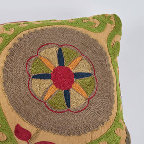 Multi Color Suzani <br />Pillow Double Sided