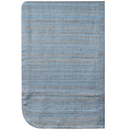 King Size<br /> Hand Blue Bedcover