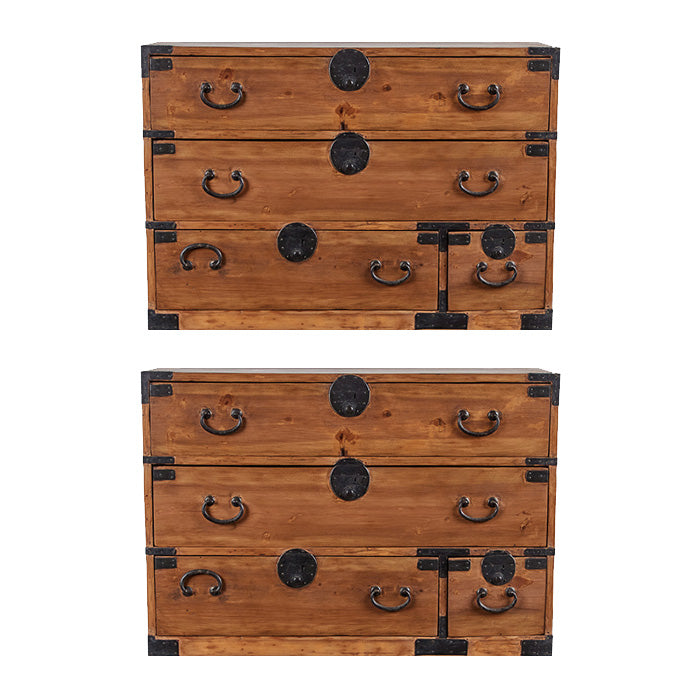 Two Antique Japanese Tansus