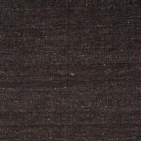 Fabric by the yard -- Tabby black colors pattern. Raw Tussar Silk and Wool by Neeru Kumar Handwoven Designer Textiles from India.