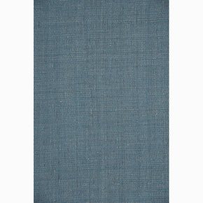 (FULL) Fabric Eye Blue - Upholstery Weight. Raw Tussar Silk and Cotton. Neeru Kumar Handwoven Designer Textiles from India. 54" W