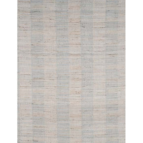 (FULL) Hand Blue Gray Handwoven Fabric. Raw Tussar Silk and Cotton. Neeru Kumar Handwoven Designer Textiles from India. 54" W