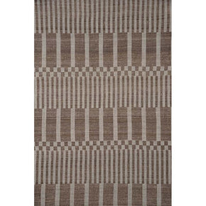 (FULL) Handwoven Fabric Mondrian Check Sage.  Raw Tussar Silk and Cotton. Neeru Kumar Handwoven Designer Textiles from India. 54" W