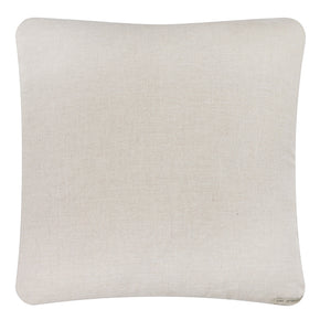 Natural linen pillow back 18" x 18".