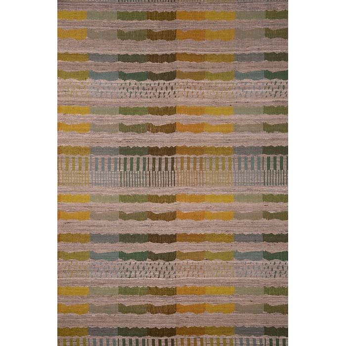 (PATTERN) Fabric by the yard --Bauhaus. Raw Tussar Silk and Wool by Neeru Kumar Handwoven Designer Textiles from India.