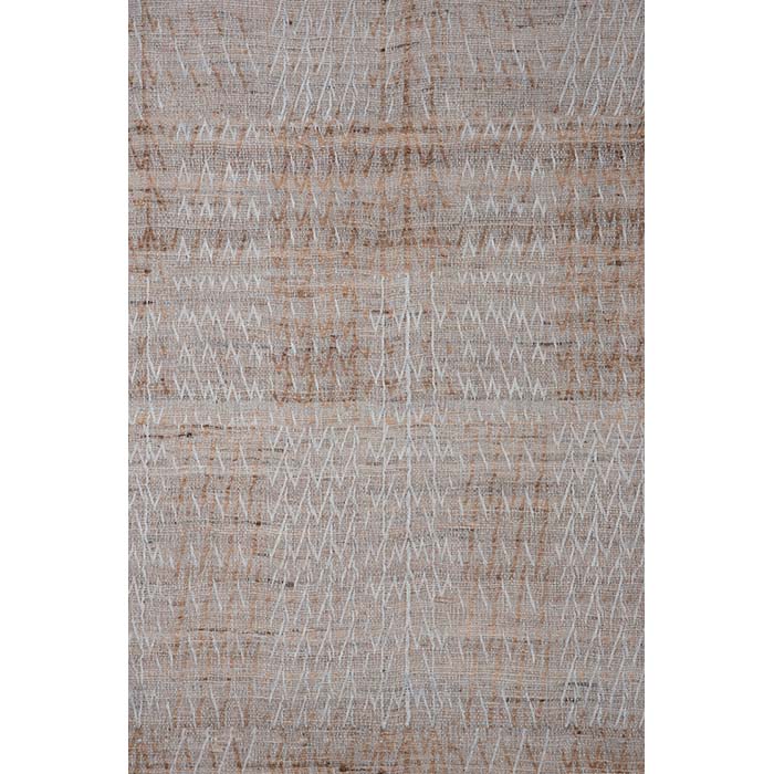 (PATTERN) Fabric by the yard -- Pale blue color pattern. Raw Tussar Silk and Wool by Neeru Kumar Handwoven Designer Textiles from India.