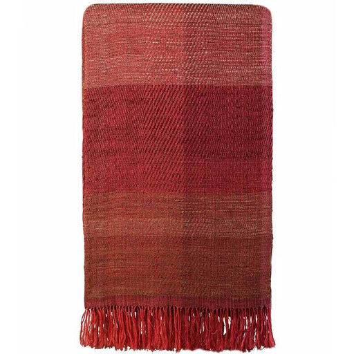 Throw Indian Handwoven Hand Petal Tussar Silk & Hand Spun Wool, Handwoven Designer Textiles from India. 56ʺW × 79ʺD
