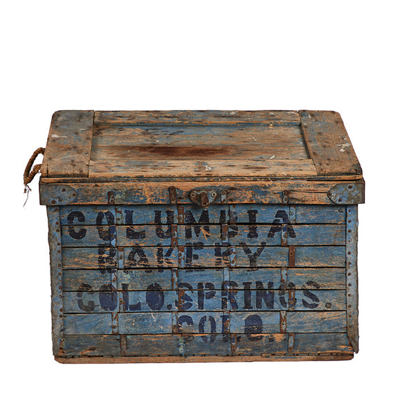 Vintage Wood Bread Delivery Crate — Pat McGann Gallery